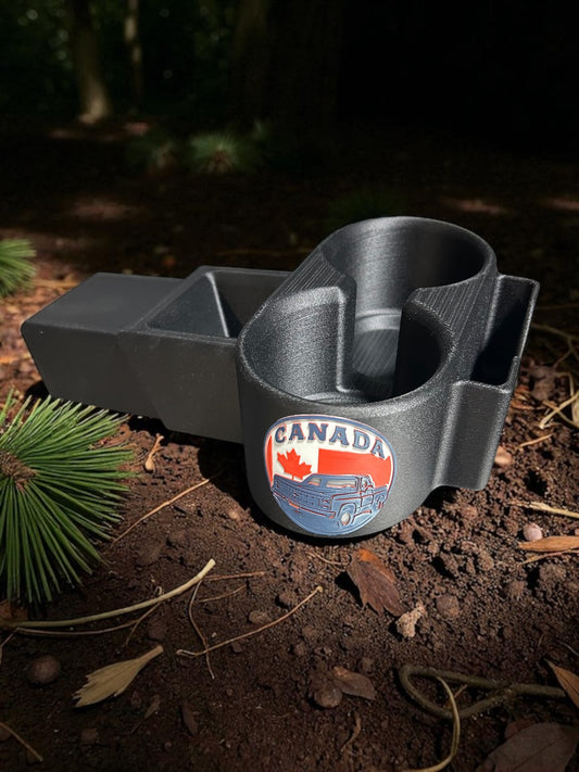 Limited Edition Patriot Square body Chevy Cup Holder with Phone Holder and Coin Tray